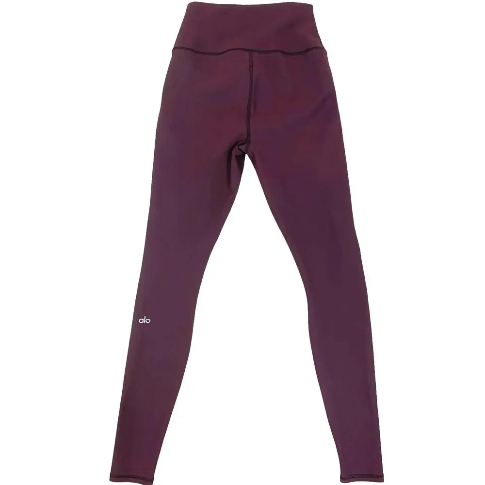 ALO High-Waist Ripped Warrior Laser Cutout Leggings in 